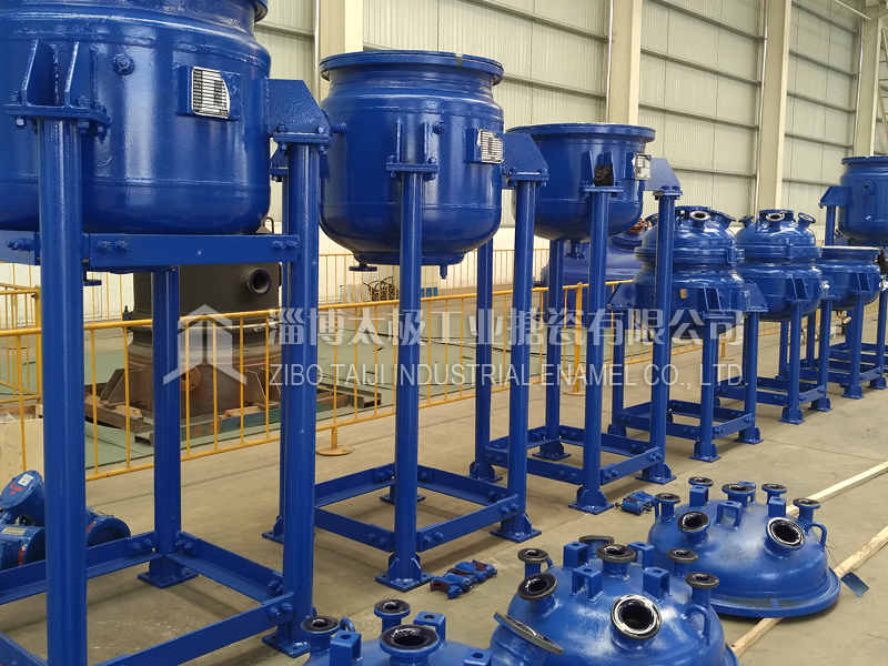 太極開式搪玻璃反應(yīng)釜 